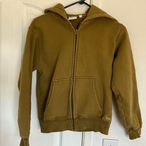 Aritzia TNA Cozy Fleece Zip Hoodie
